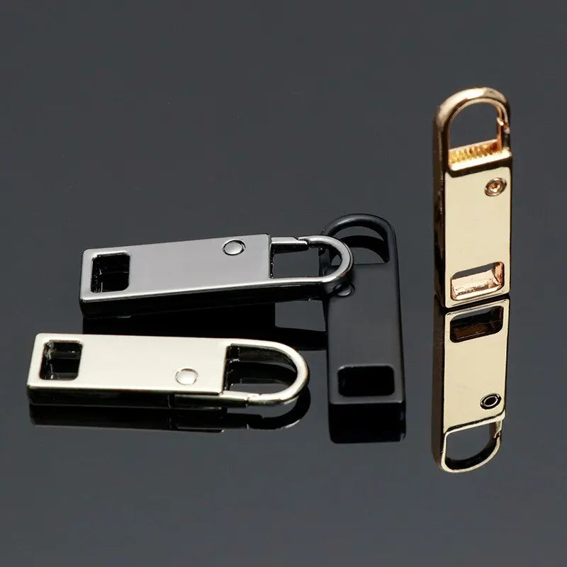 Detachable Zipper Pull Replacement Set | Multi-Color Zipper Fix for Jeans & Backpacks