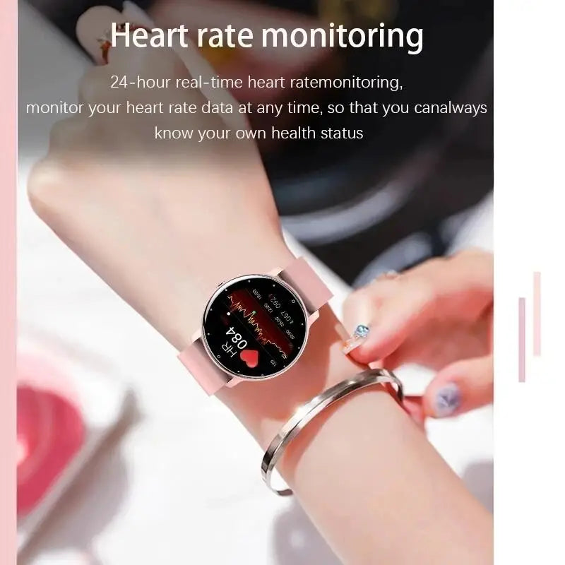 Waterproof Smart Watch | Real-Time Weather, Sports Fitness Tracker for Android & iOS