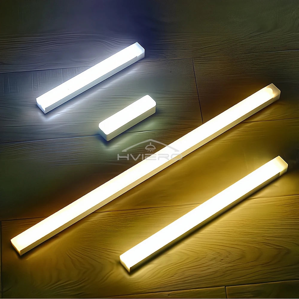 Wireless LED Motion Sensor Cabinet Light | USB Rechargeable Magnetic Under-Cabinet Lamp