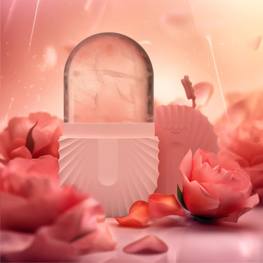 Reusable Silicone Ice Facial Roller Mold | Skin Contouring Tool for Lifting & Cold Beauty Therapy