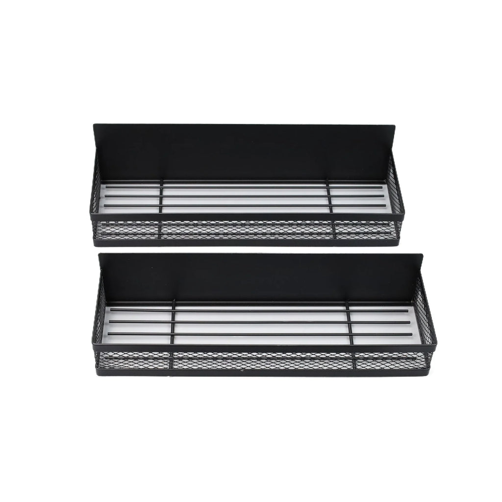 Magnetic Kitchen Organizer | Spice Rack, Utensil Holder, & Paper Towel Bar (No-Drill)