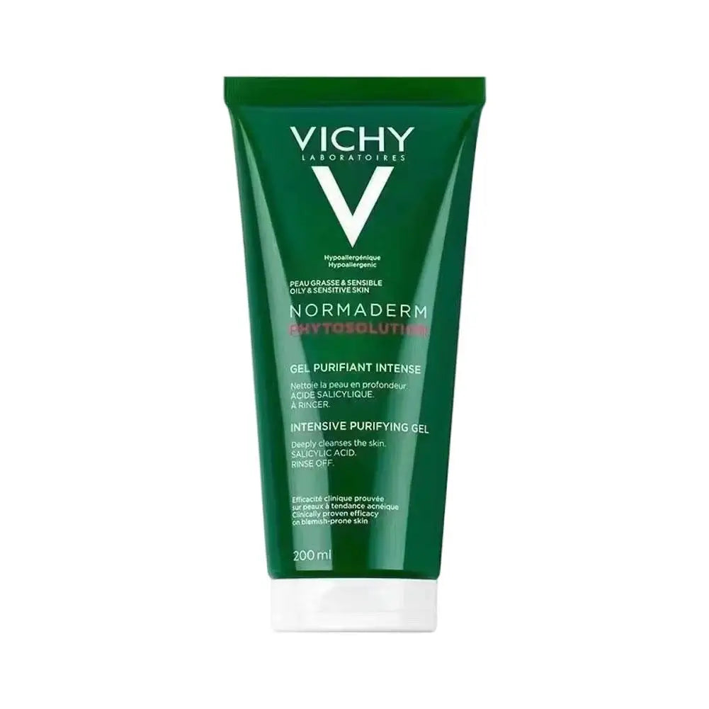 VICHY Facial Exfoliating Scrub Cleanser | Removes Blackheads & Shrinks Pores (Anti-Acne)