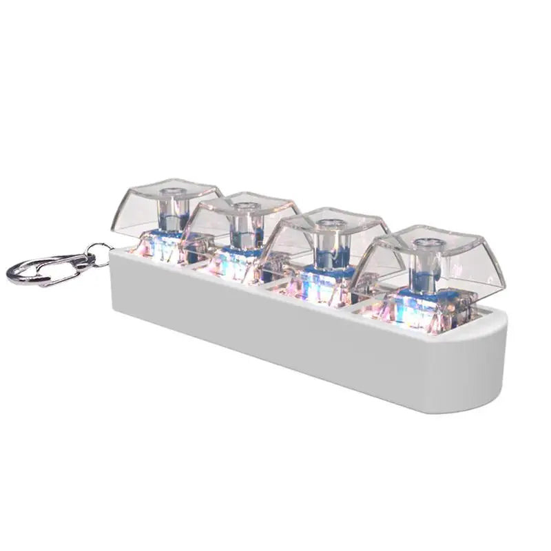 DIY Fidget Keycap KeySwitch Toy | Stress Relief Button Keychain for Keyboard Enthusiasts