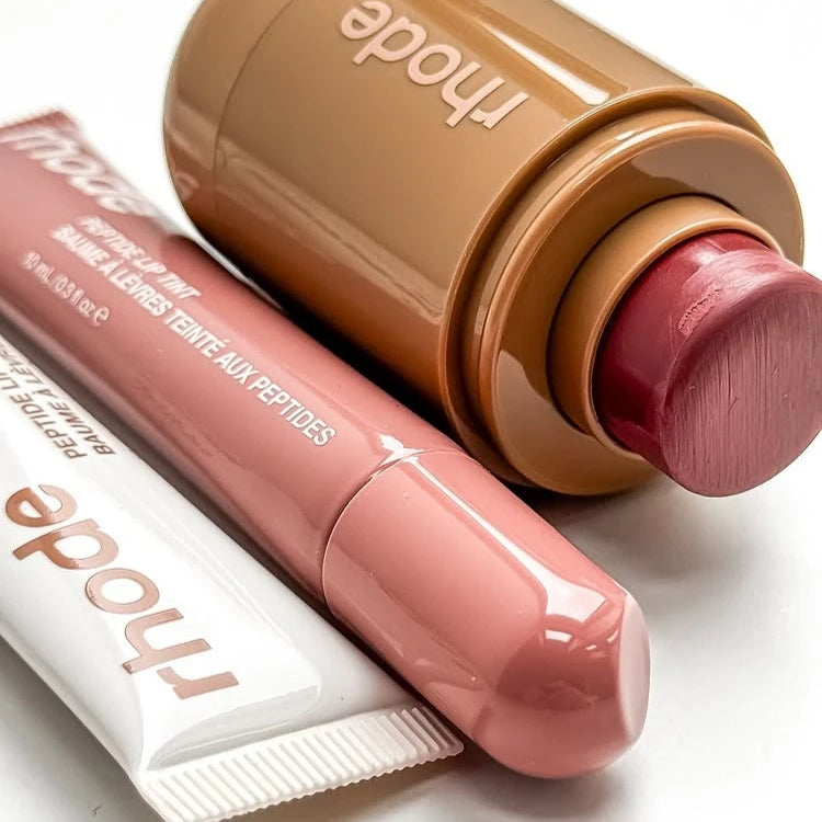 RHODE Moisturizing Lip Balm & Gloss | Plumping, Hydrating, and Exfoliating Care
