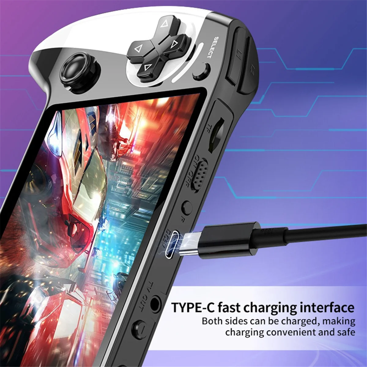 X9 Handheld Retro Arcade Game Console | 8GB Storage, 5.5" IPS Screen, 2000+ Classic Games | Dual Joystick, TV Out & MultimediaX9 Handheld Retro Arcade Game Console | 8GB Storage, 5.5" IPS Screen, 2000+ Classic Games | Dual Joystick, TV Out & Multimedia