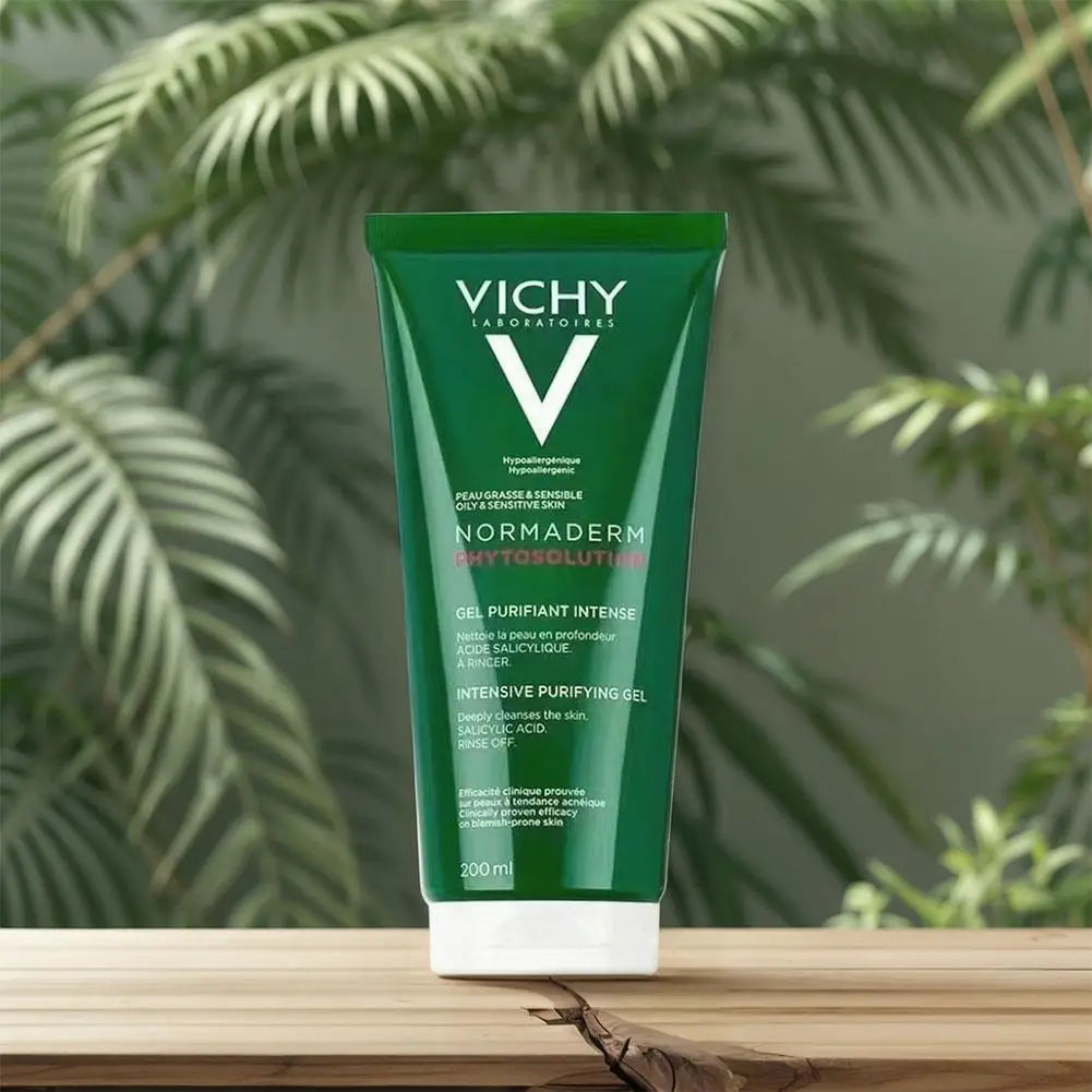 VICHY Facial Exfoliating Scrub Cleanser | Removes Blackheads & Shrinks Pores (Anti-Acne)