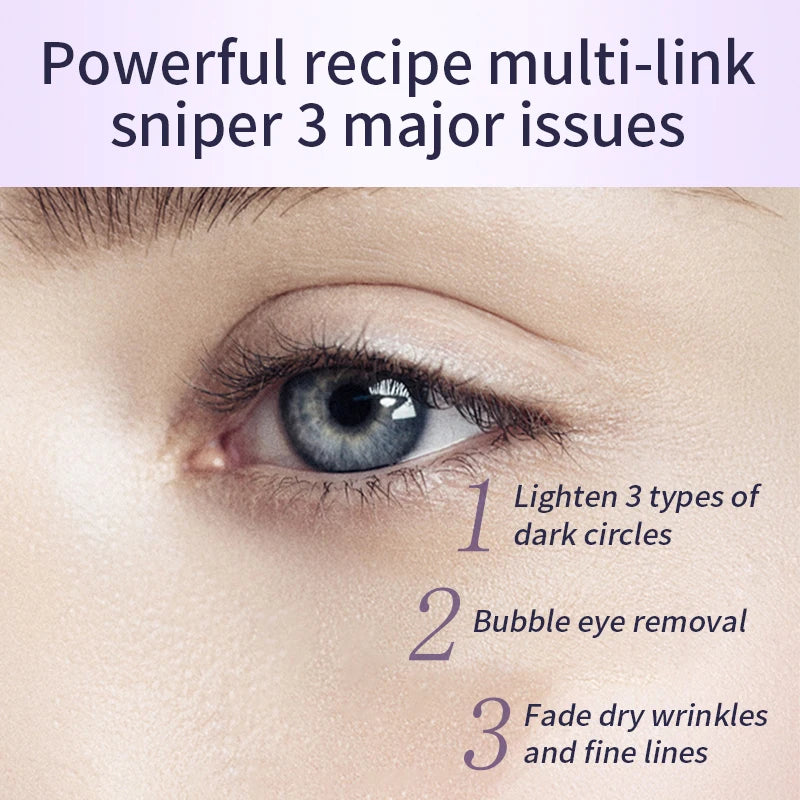 O'CHEAL Eye Cream Roller Massager | Anti-Wrinkle, Anti-Dark Circle, Hyaluronic Acid Formula