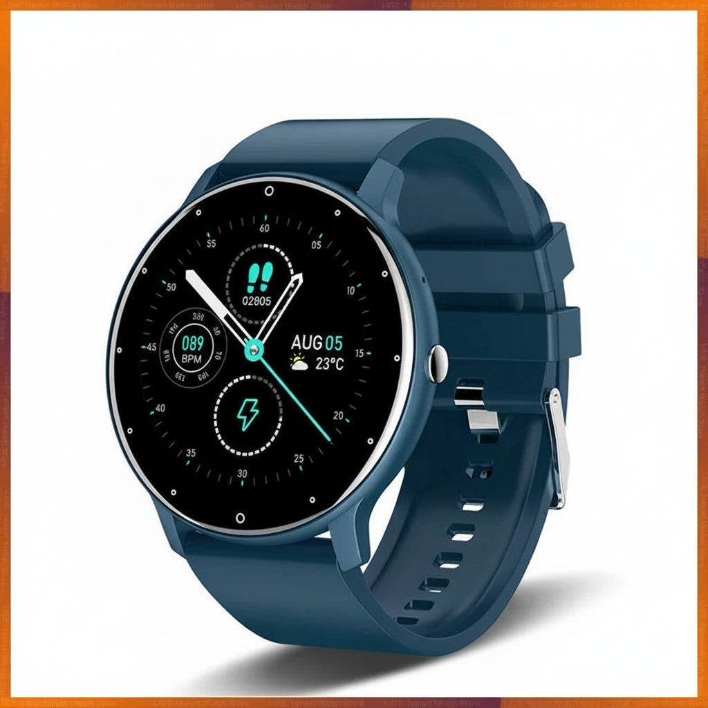 Waterproof Smart Watch | Real-Time Weather, Sports Fitness Tracker for Android & iOS