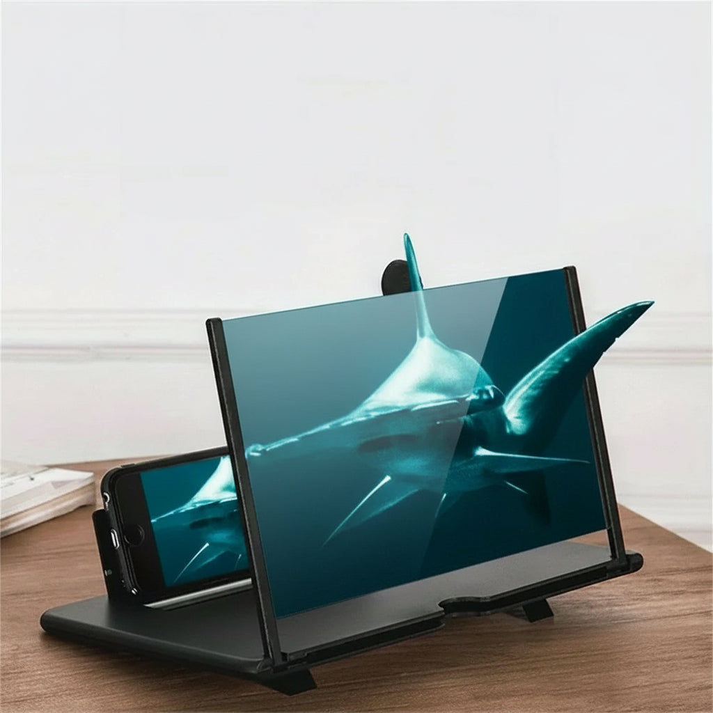 12-Inch HD Phone Screen Magnifier | Anti-Blue Light & Eye Protection Amplifier