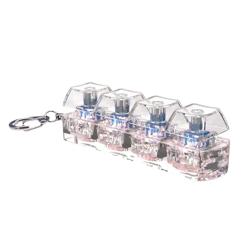 DIY Fidget Keycap KeySwitch Toy | Stress Relief Button Keychain for Keyboard Enthusiasts