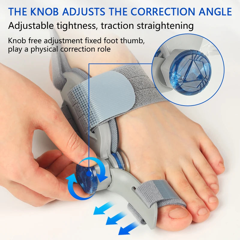 Adjustable Bunion Corrector Splint | Big Toe Separation & Orthopedic Pain Relief