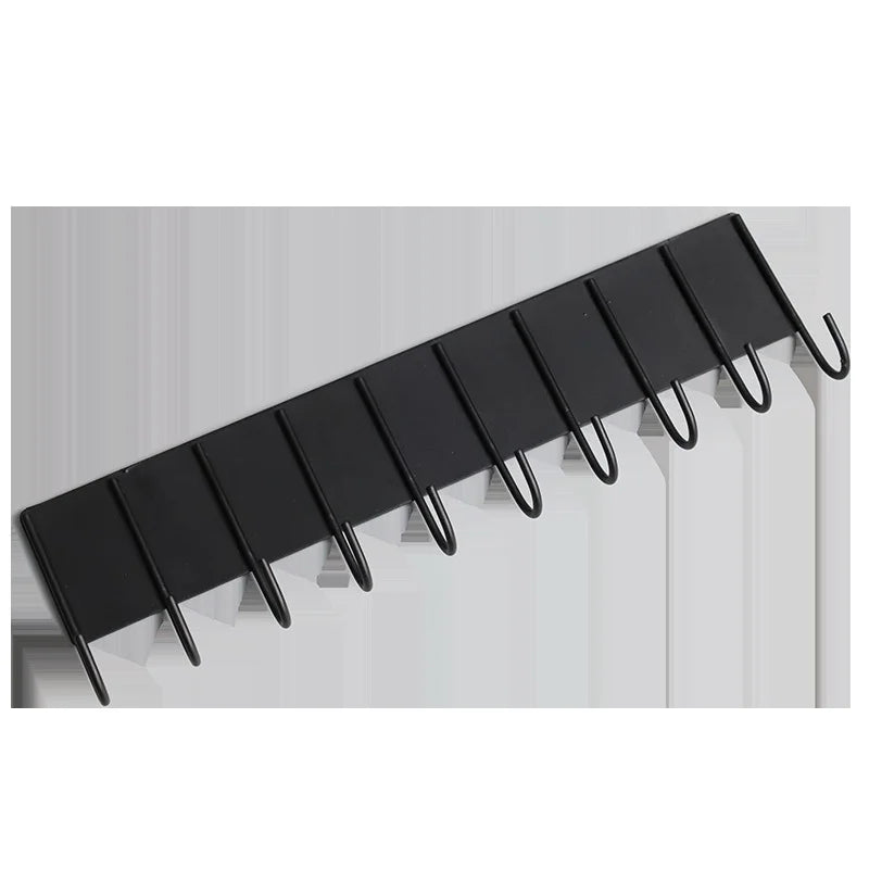 Magnetic Kitchen Organizer | Spice Rack, Utensil Holder, & Paper Towel Bar (No-Drill)