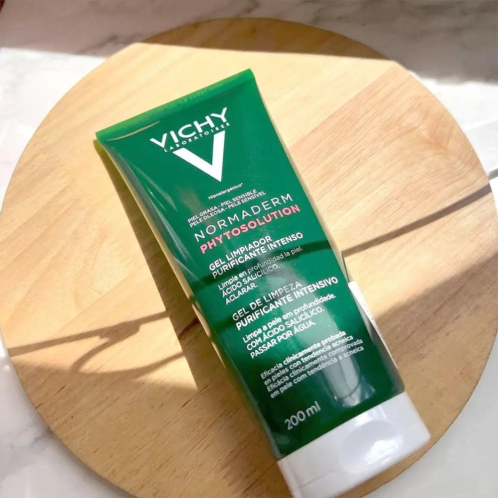 VICHY Facial Exfoliating Scrub Cleanser | Removes Blackheads & Shrinks Pores (Anti-Acne)