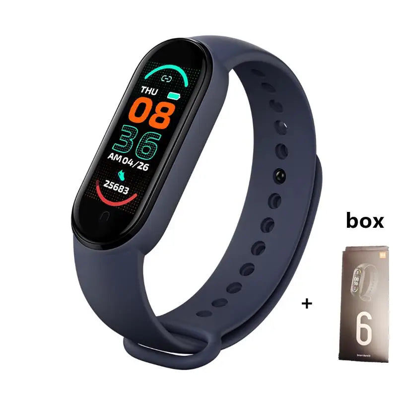 Smart Fitness Bracelet | Heart Rate, Blood Pressure, & Sleep Monitor Watch