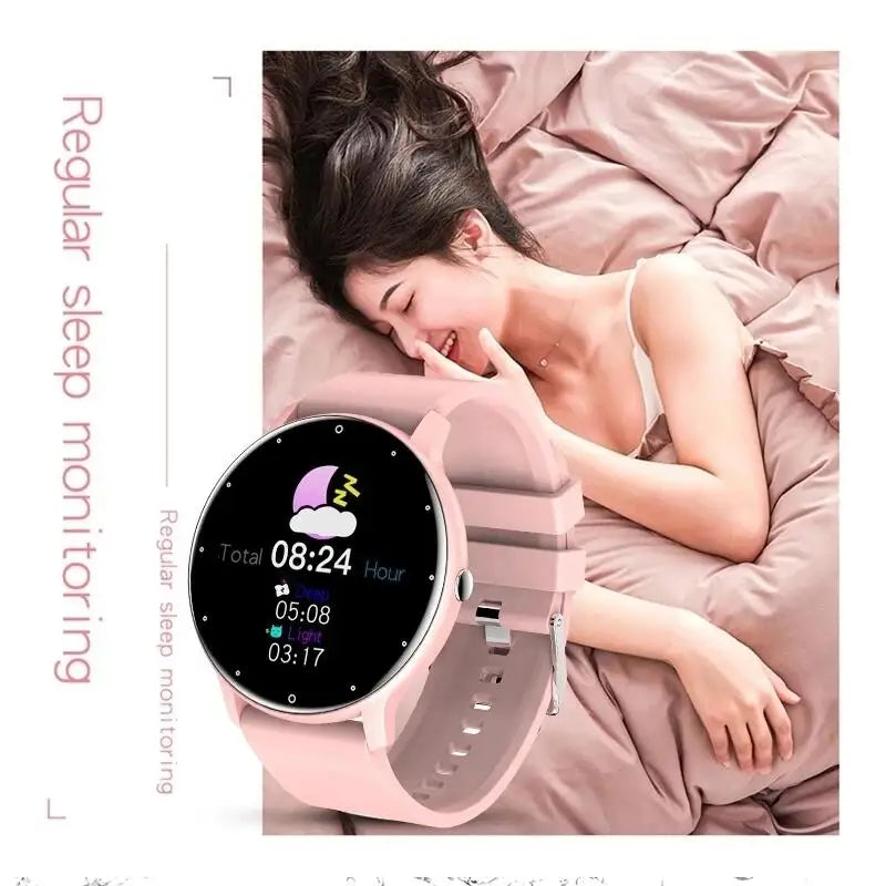 Waterproof Smart Watch | Real-Time Weather, Sports Fitness Tracker for Android & iOS