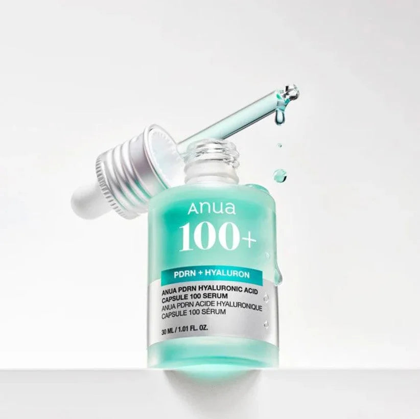 Anua PDRN Hyaluronic Acid Capsule Serum (100ct) | Revitalizing & Moisturizing K-Skincare