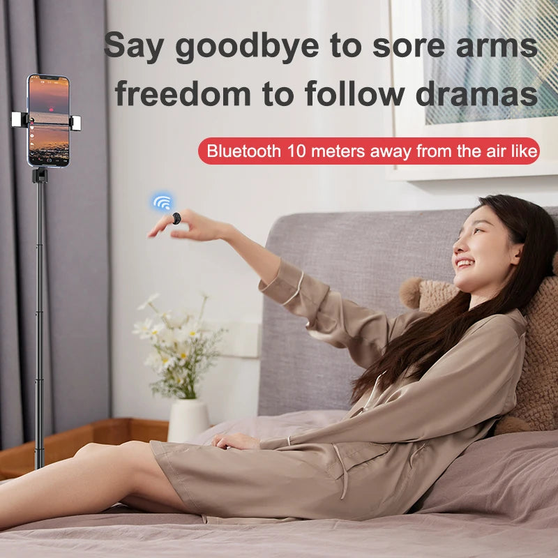 Wireless Bluetooth Remote Control Ring | TikTok & Reels Scroller | Rechargeable Selfie Shutter & E-Book Page Turner for iOS & Android