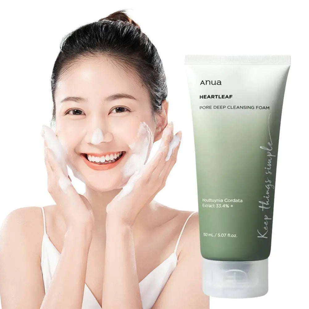 Anua Quercetin Deep Cleansing Foam | Oil Control Facial Cleanser That Won't Strip Skin