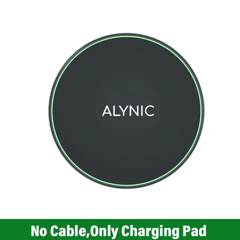 30W Wireless Charging Pad | Induction Fast Charger for iPhone, Samsung, & Universal Qi Devices